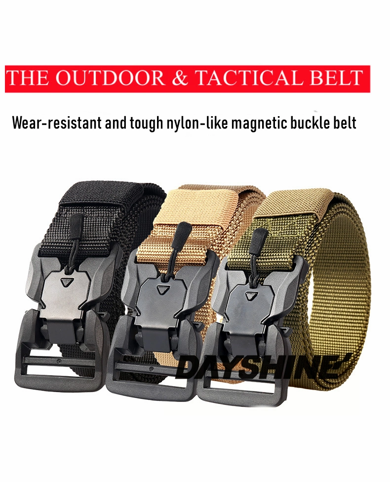 Heavy Duty OEM ODM Adjustable Custom Police Army Style Belt Combat Outdoor Elastic Nylon Polyester Webbing Tactical Military Style Belts